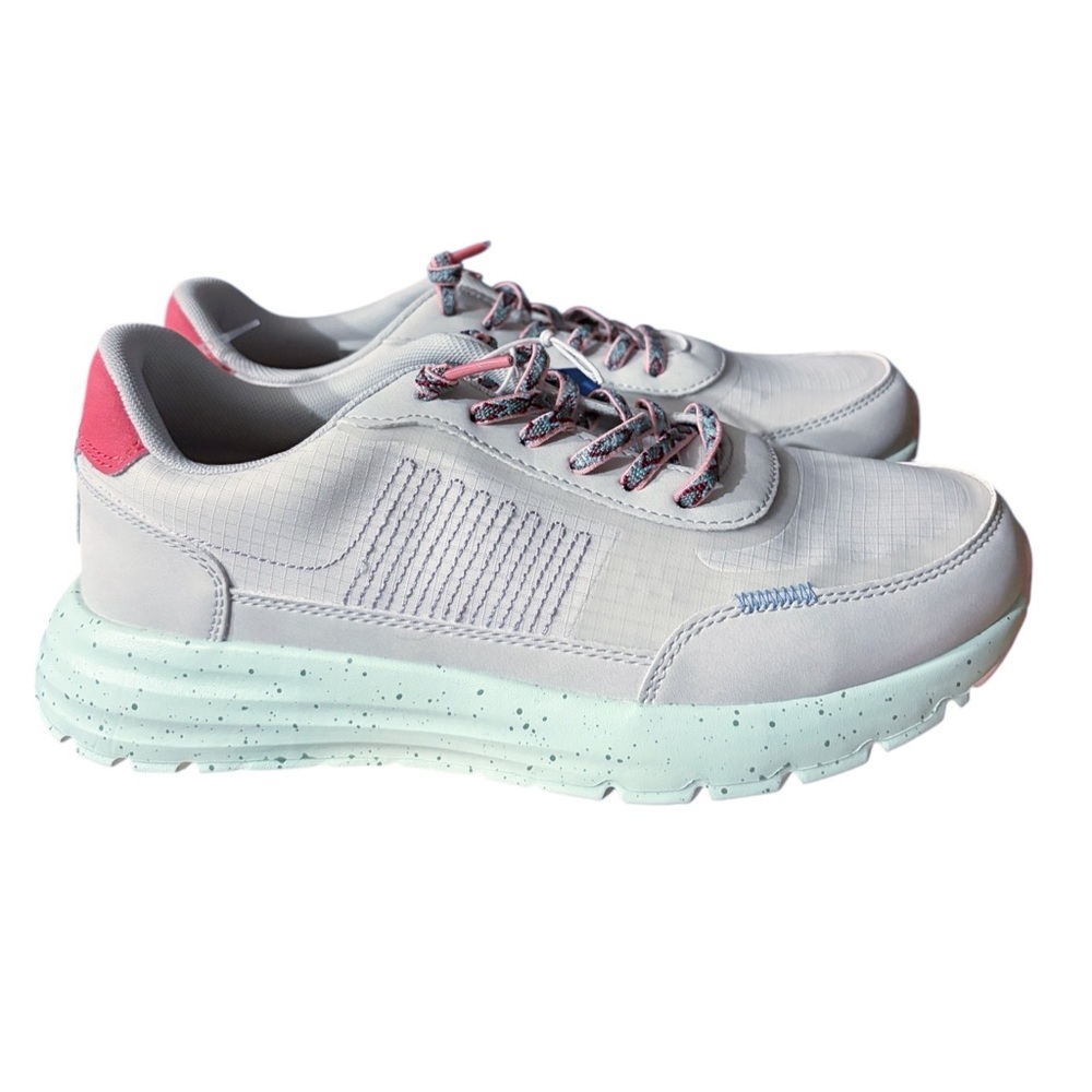 Hey Dude SIROCCO ALTA Lace Up Sneakers friendship laces Dawn Blue Multi New - Picture 4 of 8